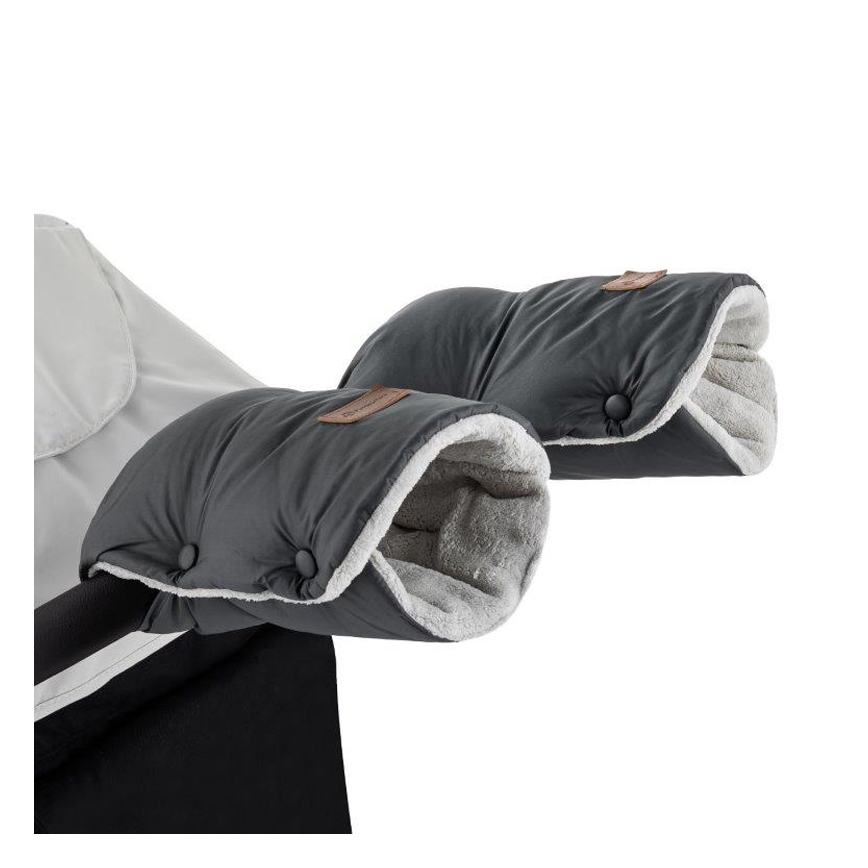 PETITE&MARS - CONJUNTO Saco para bebé 3in1 JIBOT + luvas para carrinho de bebé JASIE grey
