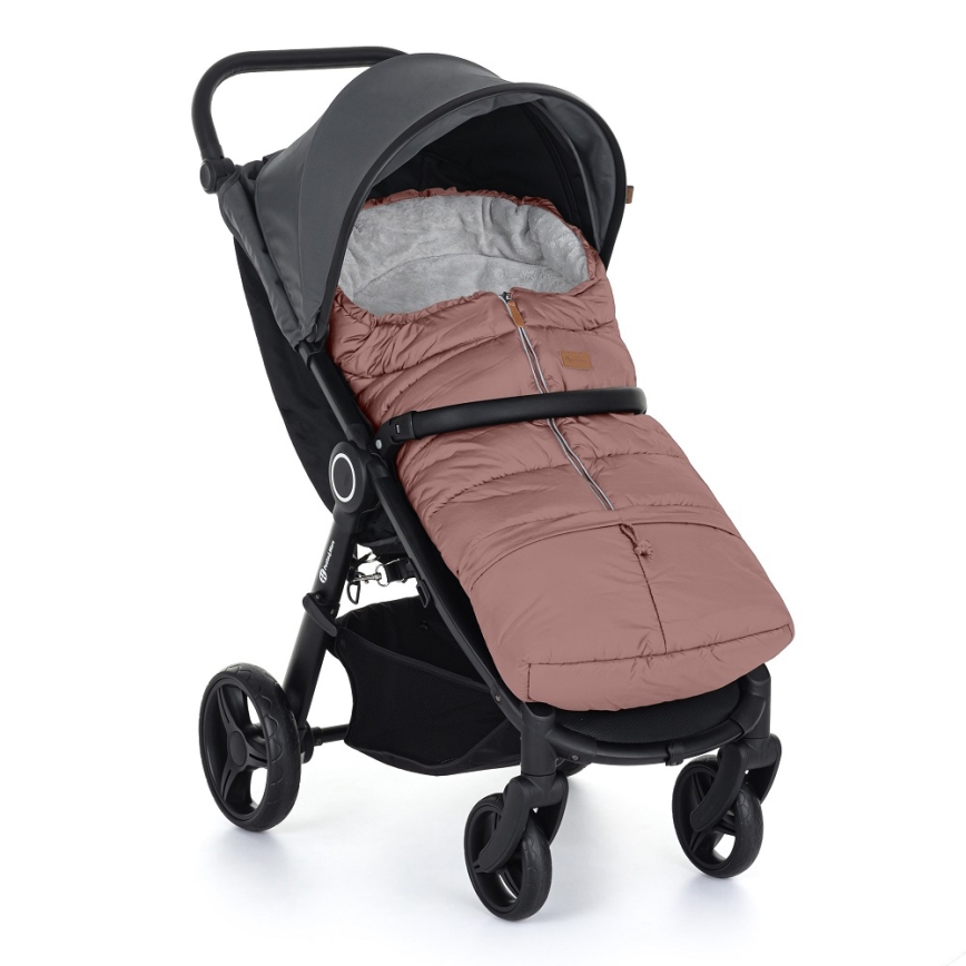 PETITE&MARS - CONJUNTO Saco para bebé 3in1 JIBOT + luvas para carrinho de bebé JASIE pink