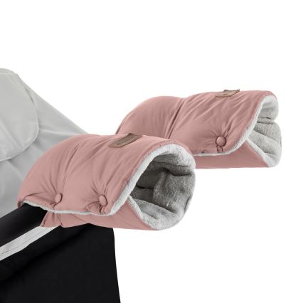 PETITE&MARS - CONJUNTO Saco para bebé 3in1 JIBOT + luvas para carrinho de bebé JASIE pink