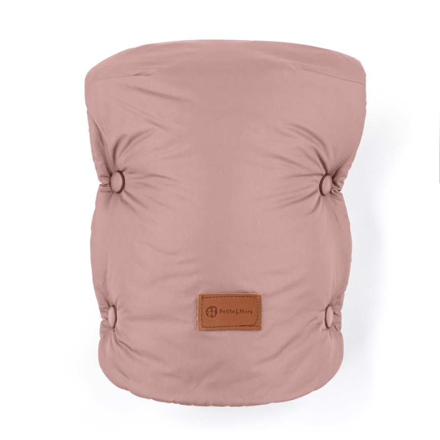 PETITE&MARS - CONJUNTO Saco para bebé 3in1 JIBOT + luvas para carrinho de bebé JASIE pink
