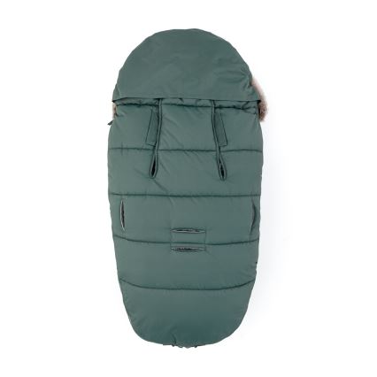 PETITE&MARS - CONJUNTO Saco para bebé 4 em 1 COMFY + manoplas para carrinho FURRY Caqui