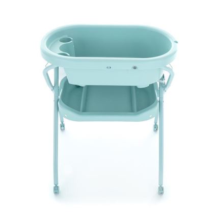 PETITE&MARS - Mesa da muda da fralda com banheira SPA 3em1 menta