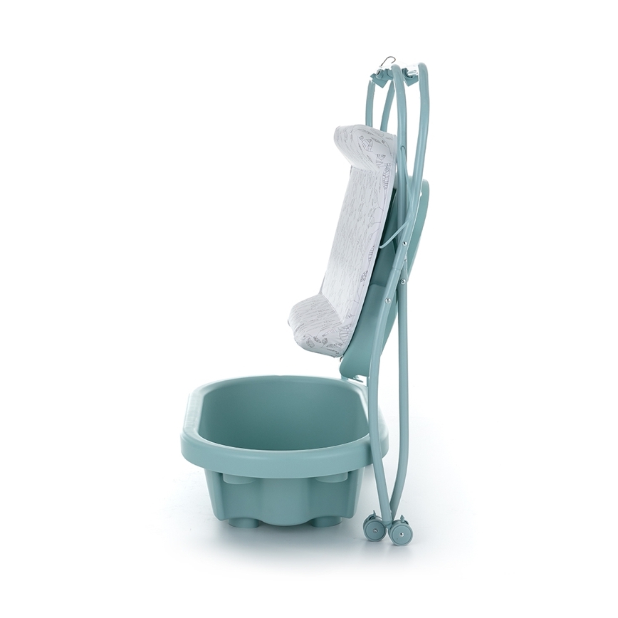 PETITE&MARS - Mesa da muda da fralda com banheira SPA 3em1 menta