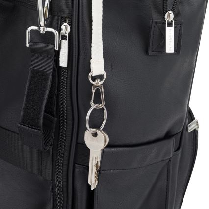 PETITE&MARS - Mochila de cambio para cochecito JASPER negra