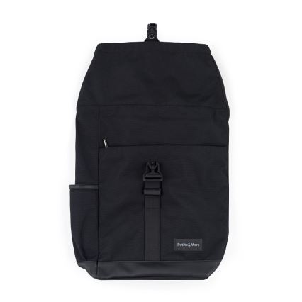 PETITE&MARS - Mochila para muda de roupa para carrinho de bebé JACKOB preto