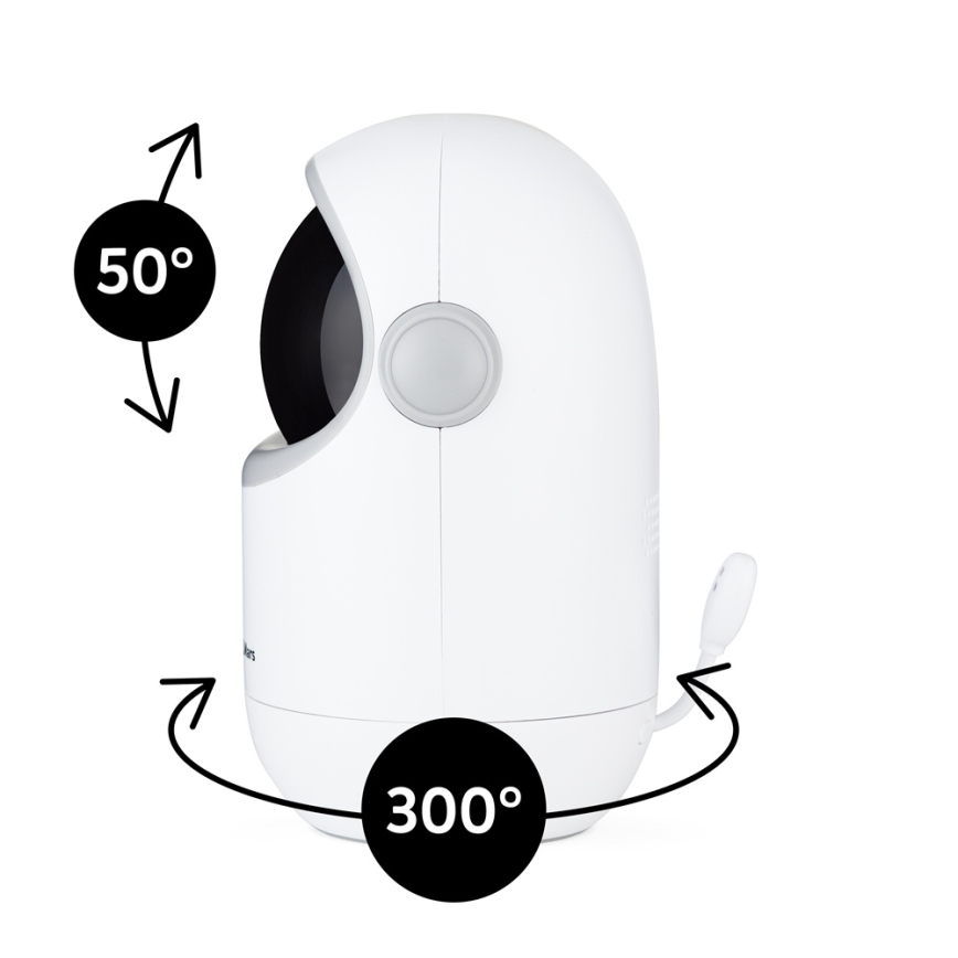 PETITE&MARS - Monitor para bebé EVE 5.0 3,8V 3050 mAh