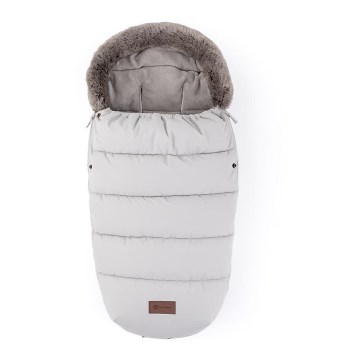 PETITE&MARS - Pantufa de bebé 4 em 1 COMFY Champagne Shower prateado