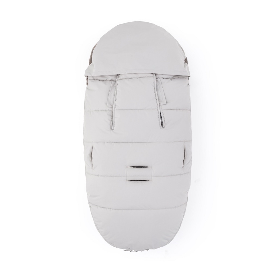 PETITE&MARS - Pantufa de bebé 4 em 1 COMFY Champagne Shower prateado