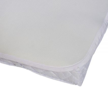 PETITE&MARS - Protetor de colchão AERODRY 120x60 cm respirável branco