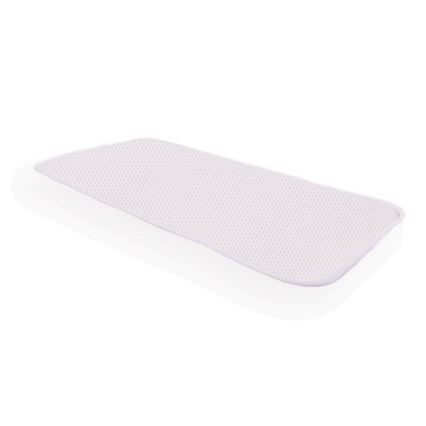 PETITE&MARS - Protetor de colchão AERODRY 120x60 cm respirável branco