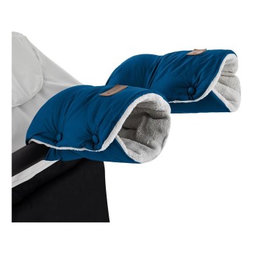 PETITE&MARS - Protetor para mãos para carrinho de passeio JASIE azul