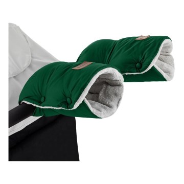 PETITE&MARS - Protetor para mãos para carrinho de passeio JASIE verde