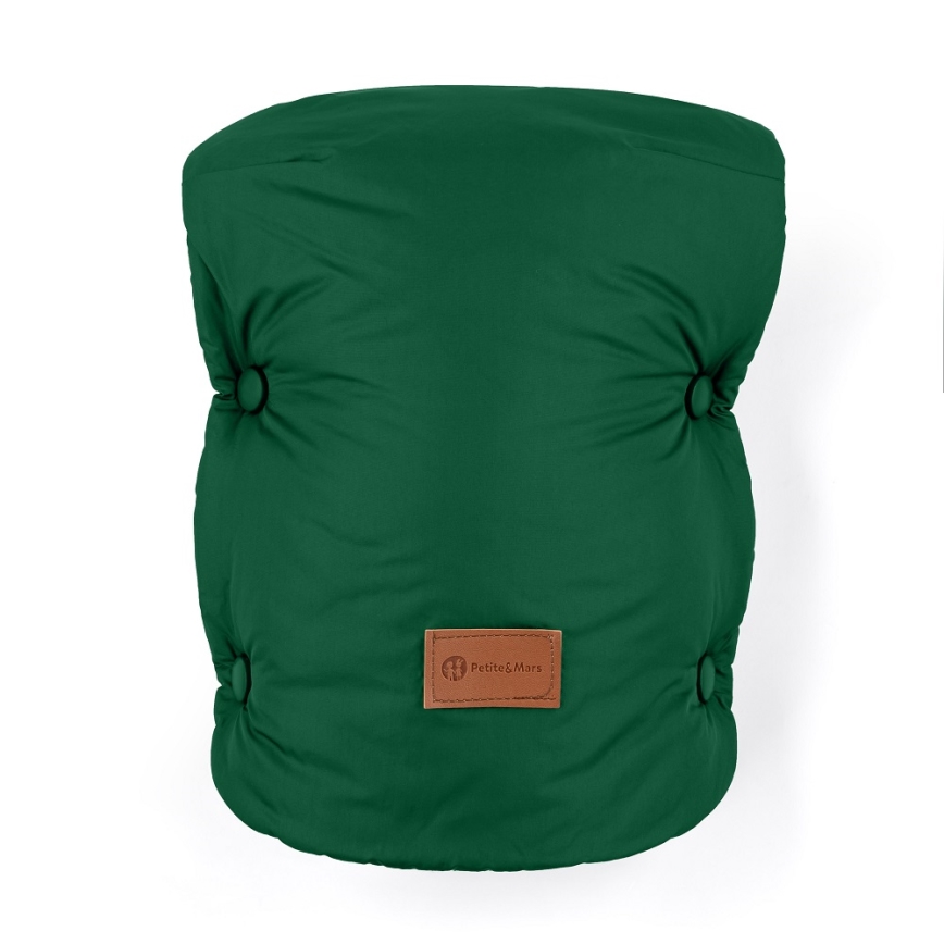 PETITE&MARS - Protetor para mãos para carrinho de passeio JASIE verde