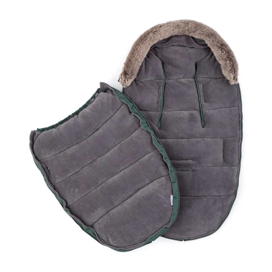 PETITE&MARS - Puff 4 em 1 COMFY Veritable Khaki verde