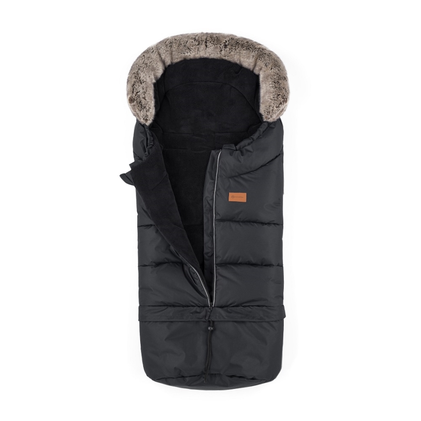 PETITE&MARS - Saco-cama 4 em 1 ARCTIC Forever Black