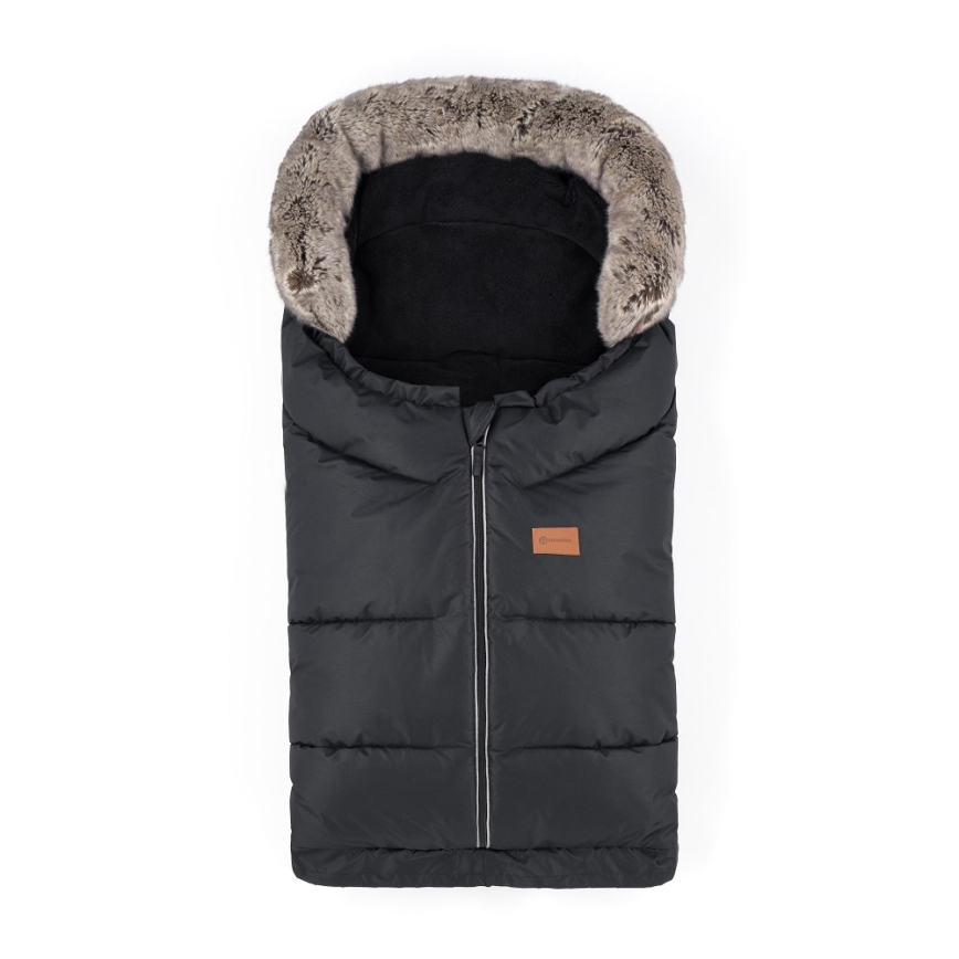 PETITE&MARS - Saco-cama 4 em 1 ARCTIC Forever Black