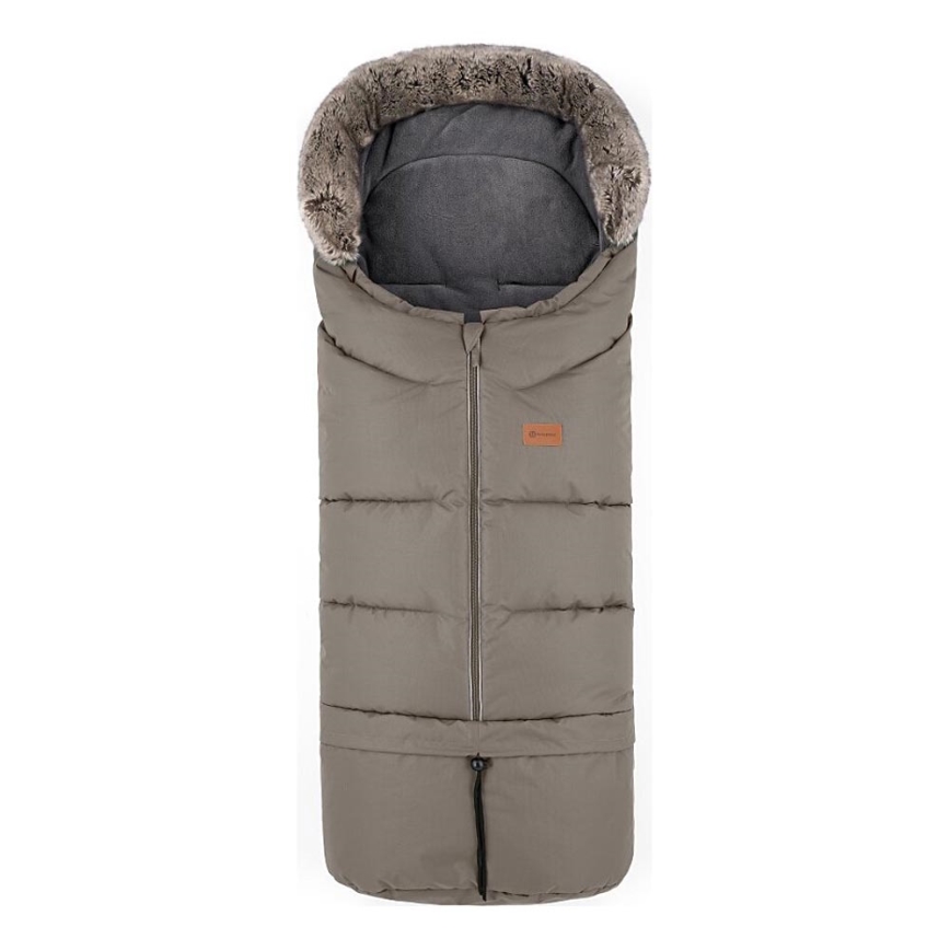 PETITE&MARS - Saco-cama 4 em 1 ARCTIC Mocha Mousse