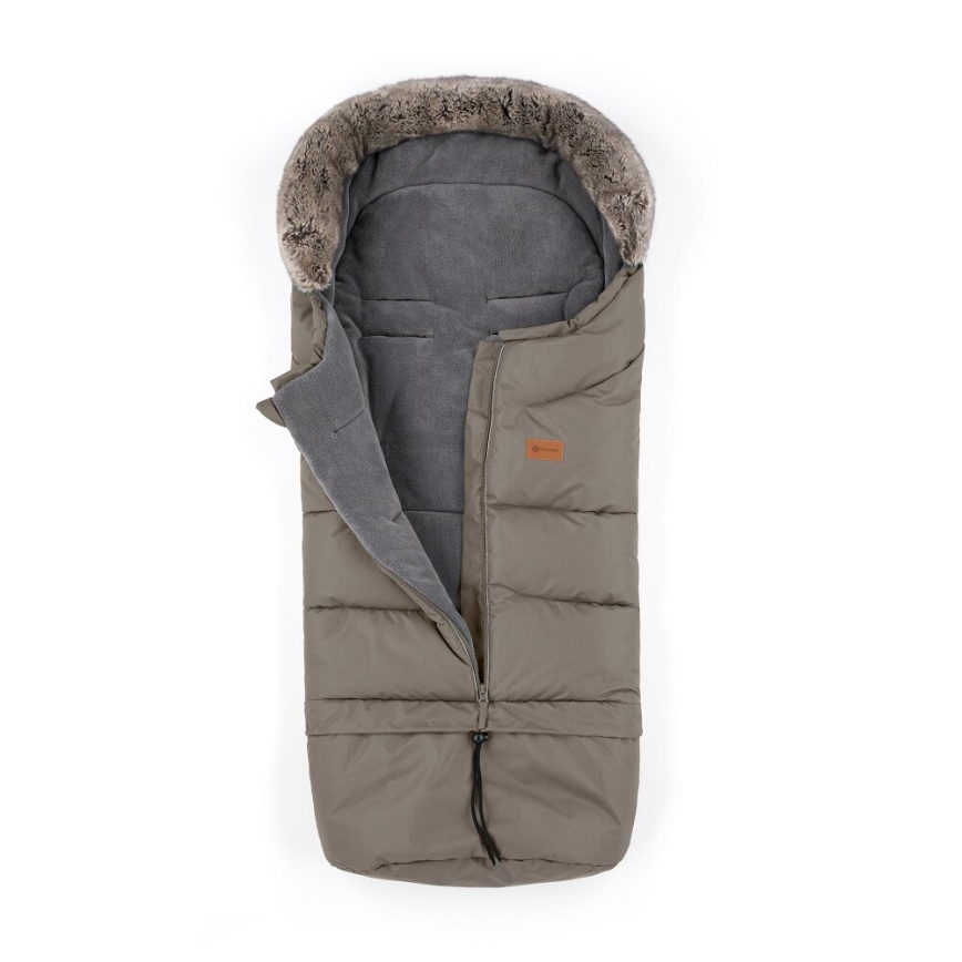PETITE&MARS - Saco-cama 4 em 1 ARCTIC Mocha Mousse