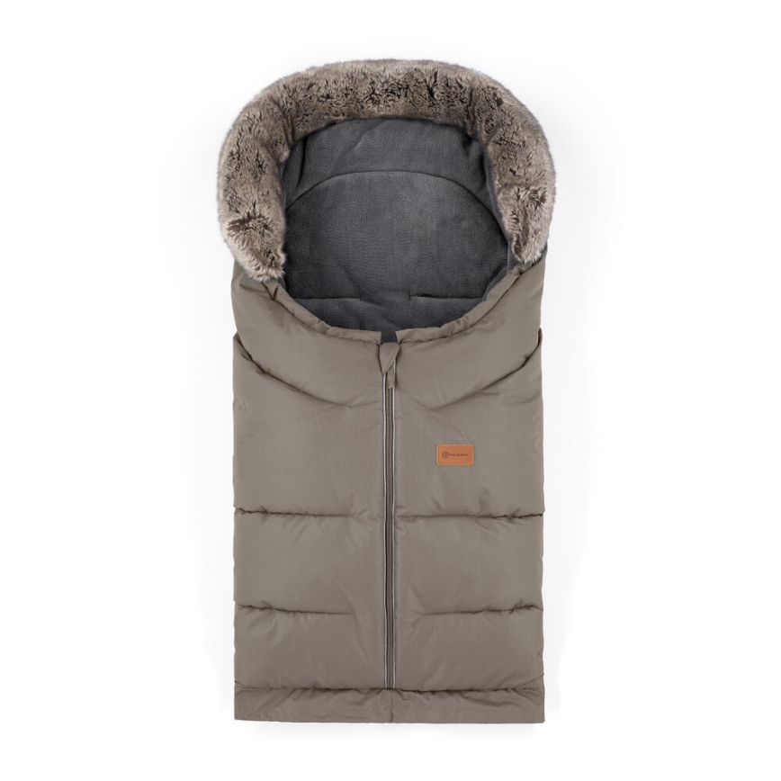 PETITE&MARS - Saco-cama 4 em 1 ARCTIC Mocha Mousse