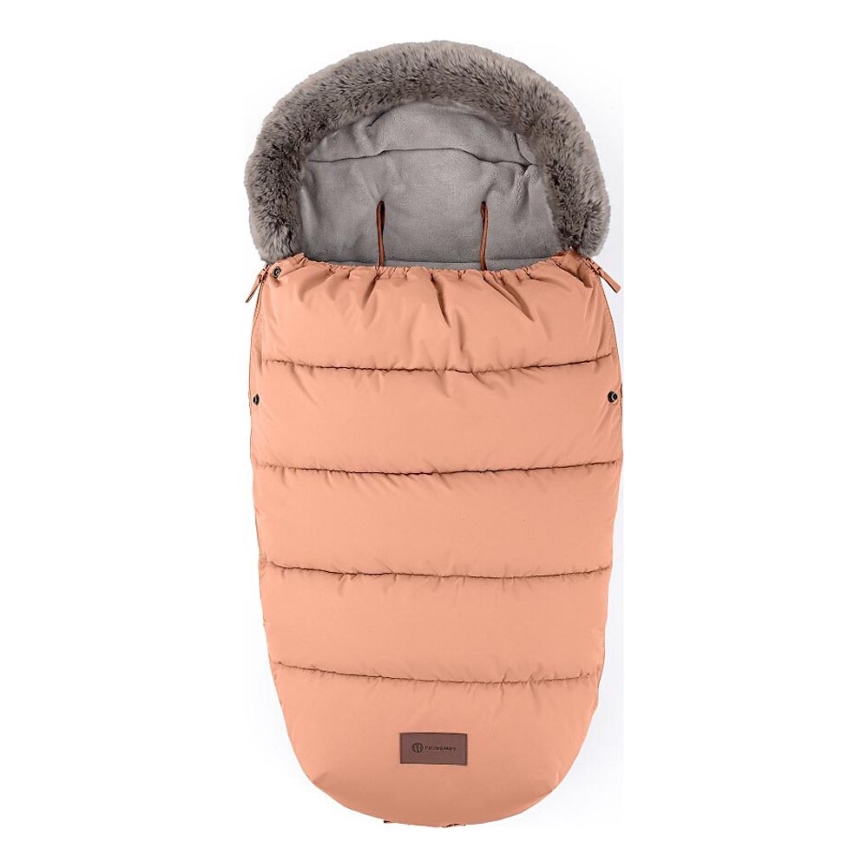 PETITE&MARS - Saco-cama 4 em 1 COMFY Pastel Peach laranja