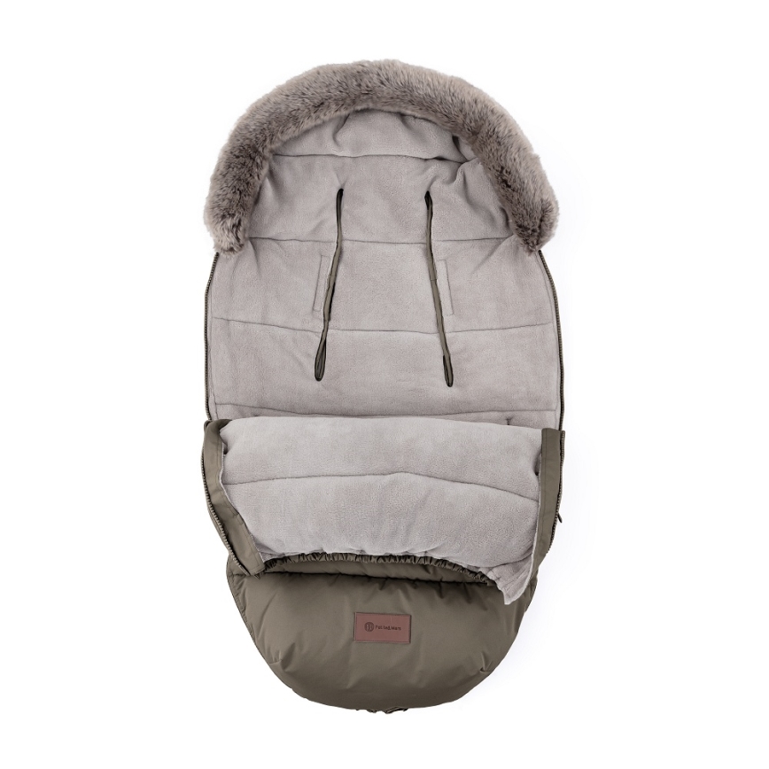 PETITE&MARS - Saco para bebé 4 em 1 COMFY Mocha Mousse