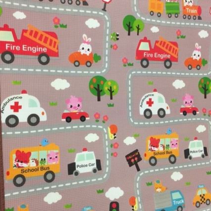 PETITE&MARS - Tapete de brincar JOY CITY 150x180 cm