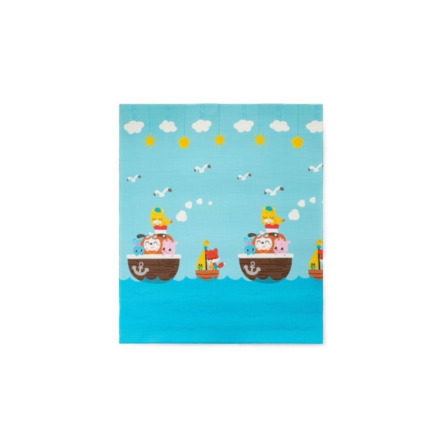 PETITE&MARS - Tapete de brincar JOY GIRAFFE 150x180 cm