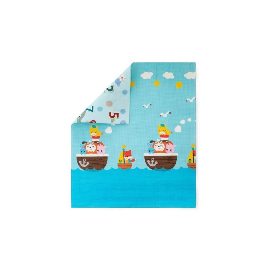 PETITE&MARS - Tapete de brincar JOY GIRAFFE 150x180 cm