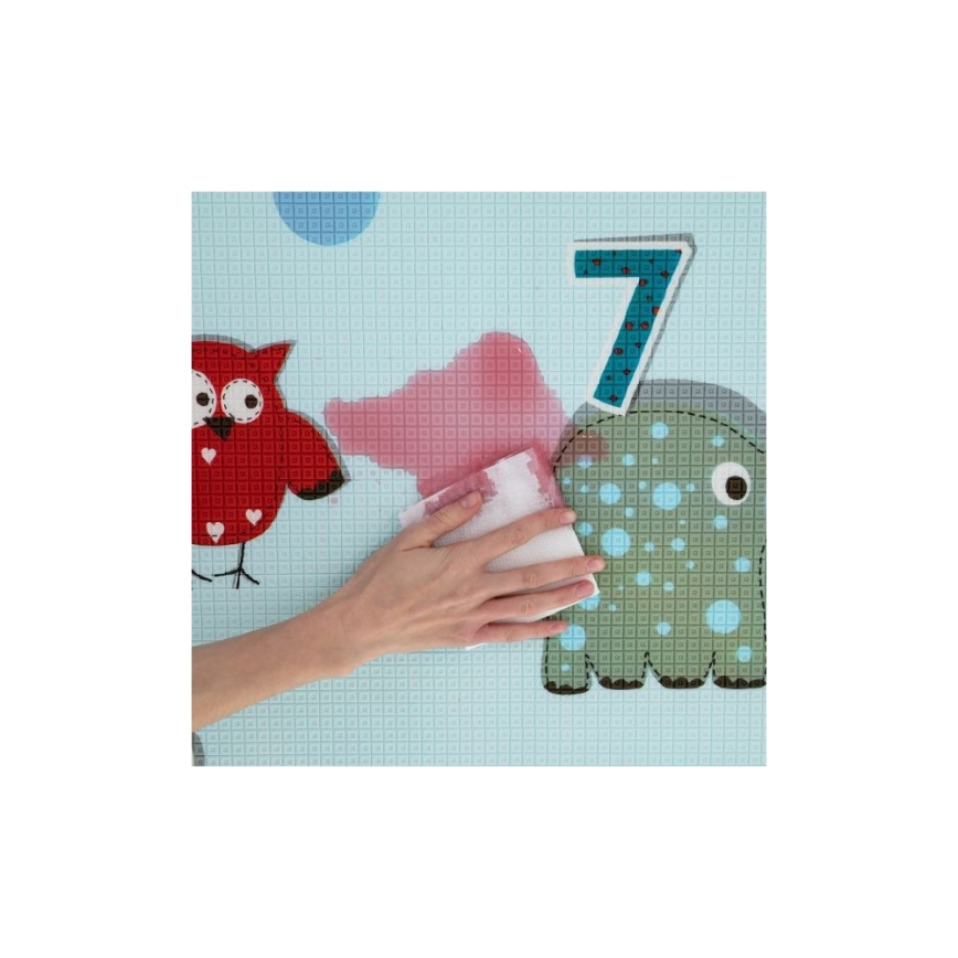 PETITE&MARS - Tapete de brincar JOY GIRAFFE 150x180 cm
