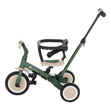 PETITE&MARS - Triciclo de criança 5em1 TURBO Misty Green