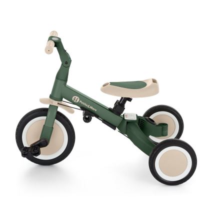 PETITE&MARS - Triciclo de criança 5em1 TURBO Misty Green