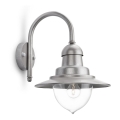 Philips 01652/52/PN - Luz de parede de exterior MYGARDEN RAINDROP 1xE27/60W/230V IP44