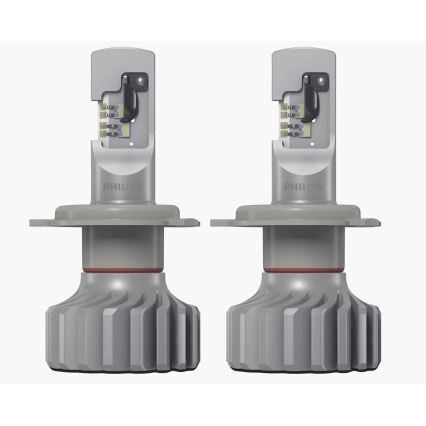 Philips 11342U6000X2 - CONJUNTO 2x Lâmpada LED Automotiva Ultinon Pro6000 H4 PX426d/18W/12V 5800K