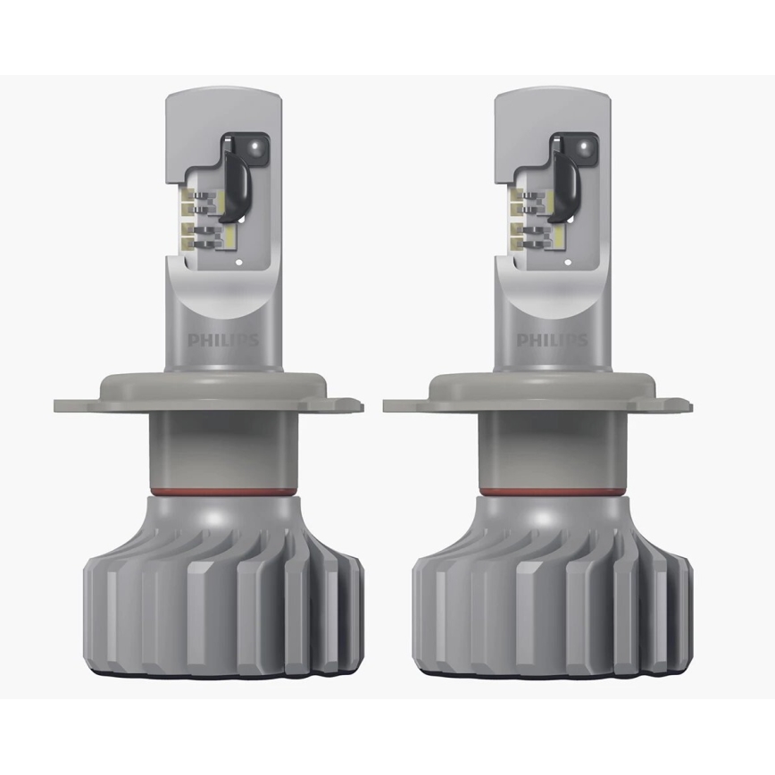 Philips 11342U6000X2 - CONJUNTO 2x Lâmpada LED Automotiva Ultinon Pro6000 H4 PX426d/18W/12V 5800K