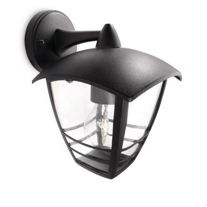 Philips - Iluminação de parede exterior 1xE27/60W/230V