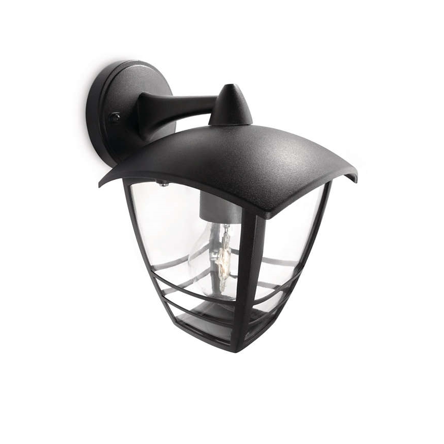 Philips - Iluminação de parede exterior 1xE27/60W/230V