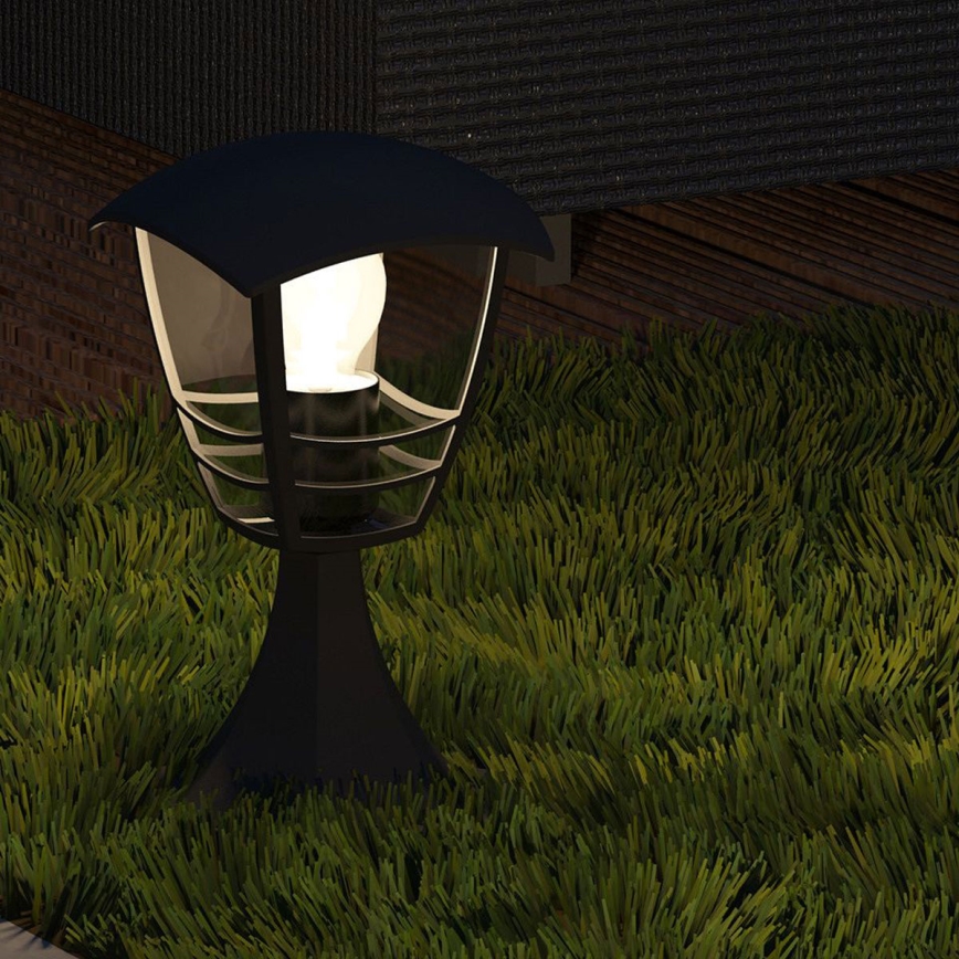 Philips - Lâmpada de jardim 1xE27/60W/230V IP44