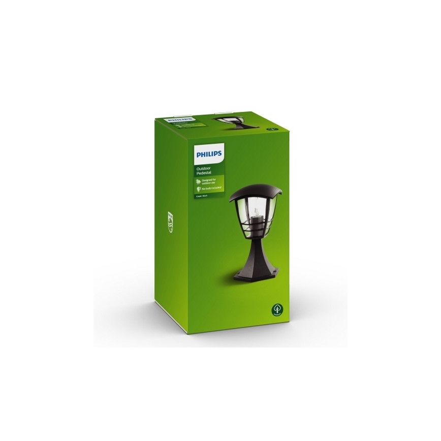 Philips - Lâmpada de jardim 1xE27/60W/230V IP44