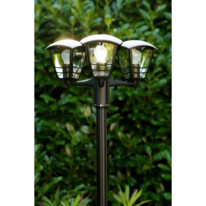 Philips 15385/30/16 - Candeeiro de exterior MYGARDEN CREEK 3xE27/60W/230V IP44