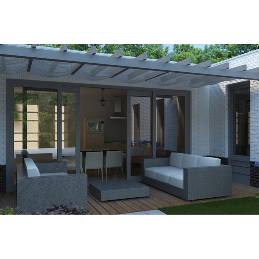 Philips - Candelabro exterior suspenso 1xE27/60W/230V preto IP44