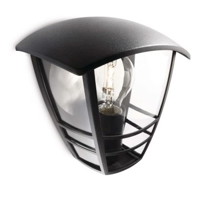 Philips - Luz de parede de exterior 1xE27/60W/230V IP44