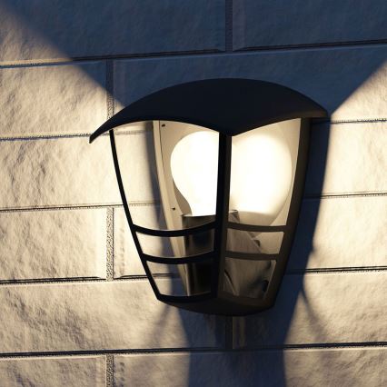 Philips - Luz de parede de exterior 1xE27/60W/230V IP44