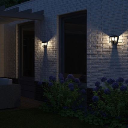 Philips - Luz de parede de exterior 1xE27/60W/230V IP44