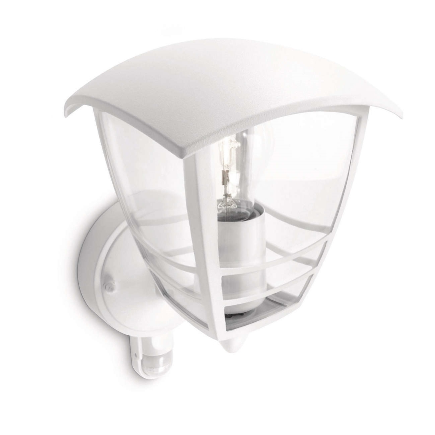 Philips - Luz de parede de exterior com sensor 1xE27/60W IP44