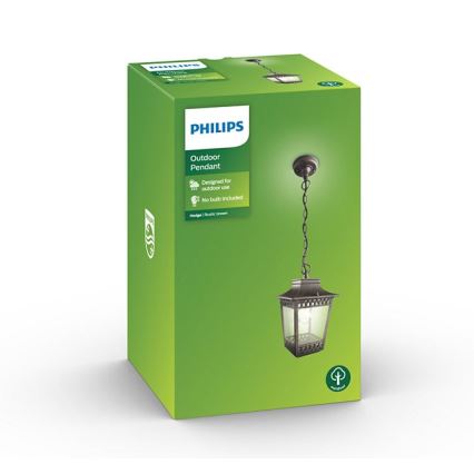 Philips 15406/86/PN - Candelabro exterior HEDGE 1xE27/60W/230V IP44