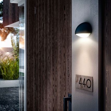 Philips - Iluminação de parede exterior 1xE27/12W/230V