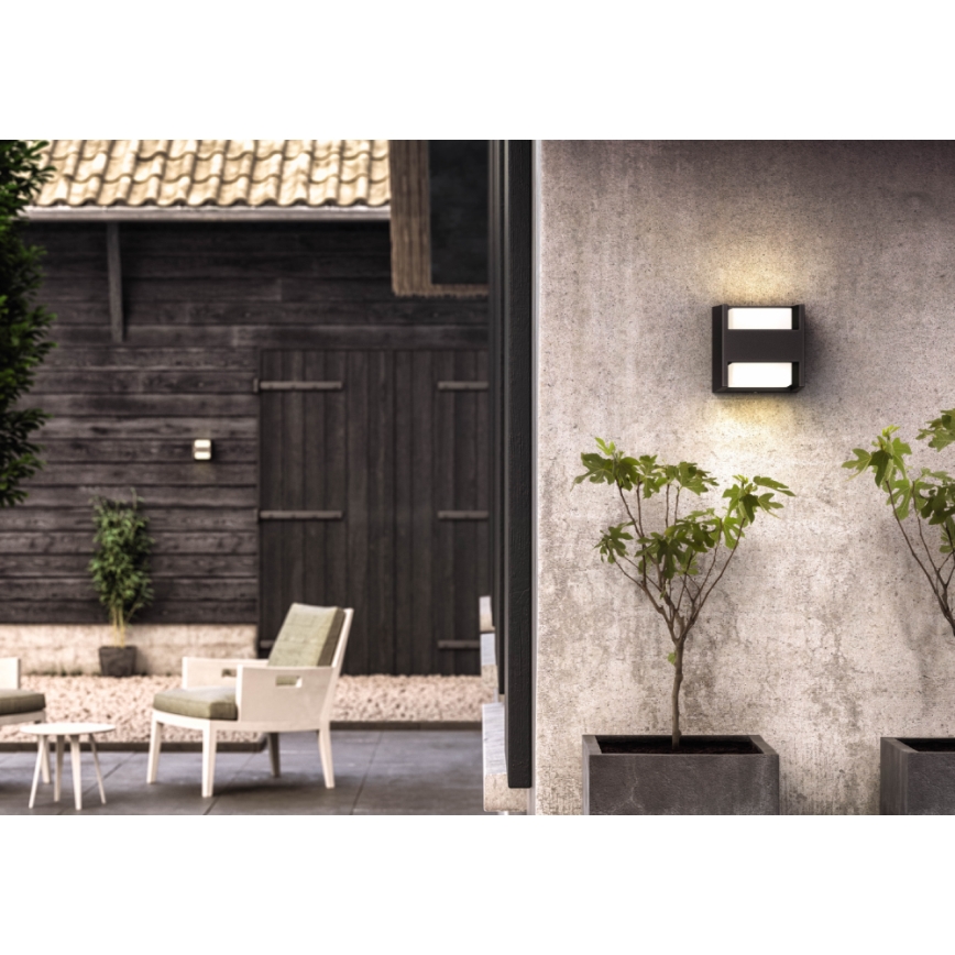 Philips - Iluminação de parede exterior LED LED/4,5W/230V 2700K IP44