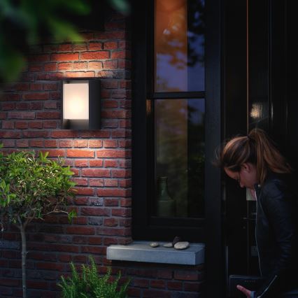 Philips - Iluminação de parede exterior LED LED/6W/230V 2700K IP44
