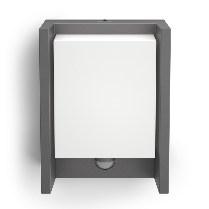 Philips - Iluminação de parede LED exterior com sensor LED/6W 2700K IP44
