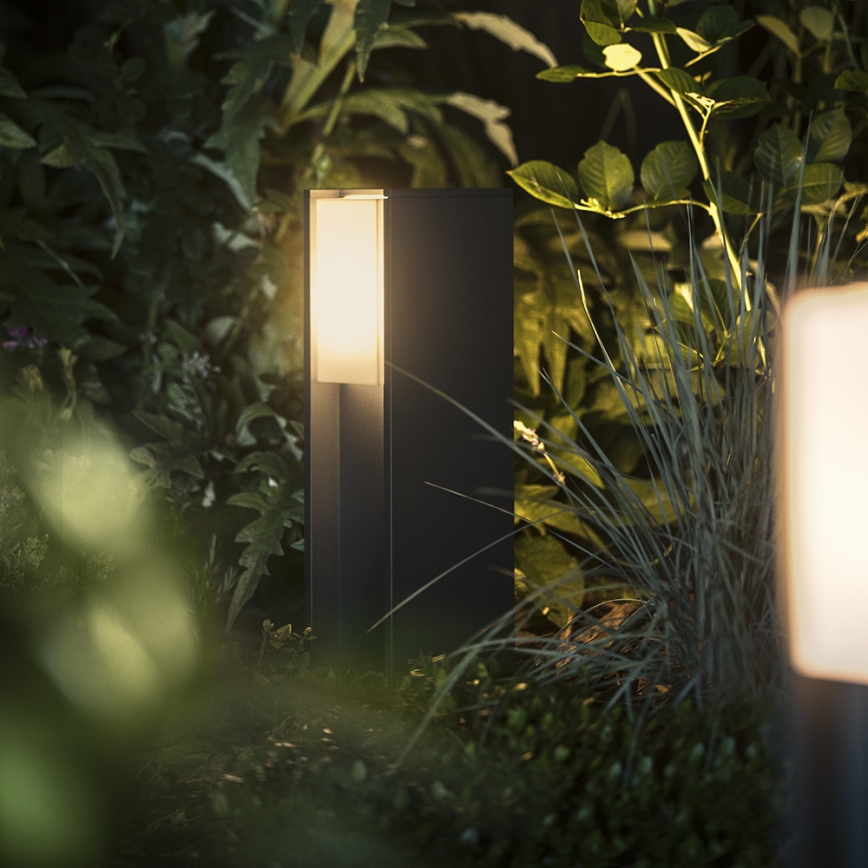 Philips - Candeeiro exterior LED com regulação Hue TURACO 1xE27/9,5W/230V IP44